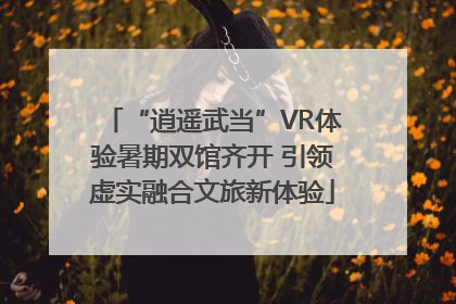 “逍遥武当”VR体验暑期双馆齐开 引领虚实融合文旅新体验