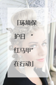 环境保护日 “红马甲”在行动