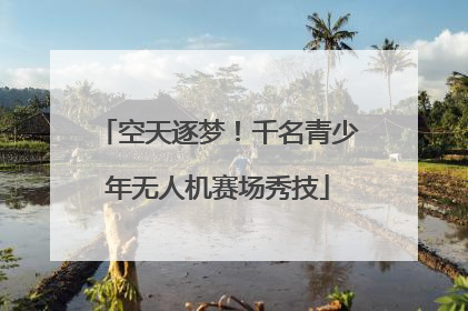 空天逐梦！千名青少年无人机赛场秀技