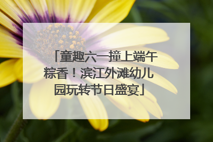 童趣六一撞上端午粽香！滨江外滩幼儿园玩转节日盛宴