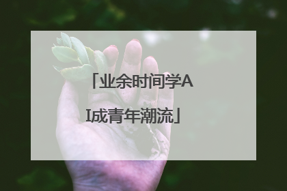 业余时间学AI成青年潮流