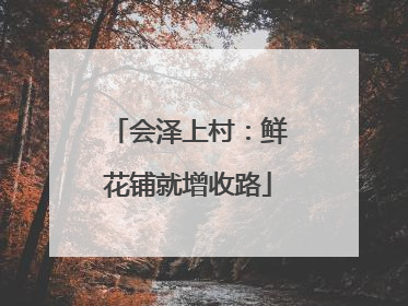 会泽上村：鲜花铺就增收路