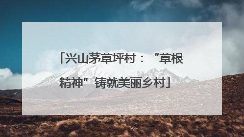兴山茅草坪村：“草根精神”铸就美丽乡村