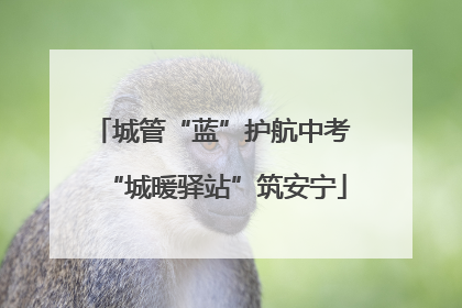 城管“蓝”护航中考 “城暖驿站”筑安宁