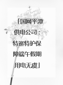 国网平潭供电公司：特巡特护保障端午假期用电无虞