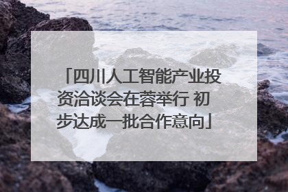 四川人工智能产业投资洽谈会在蓉举行 初步达成一批合作意向