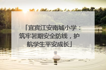 宜宾江安南城小学：筑牢暑期安全防线，护航学生平安成长