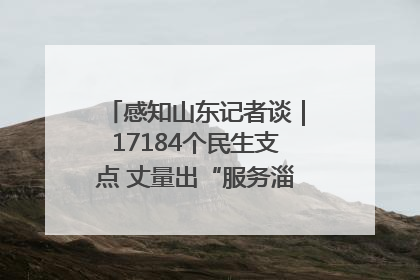 感知山东记者谈｜17184个民生支点 丈量出“服务淄博”的文明温度