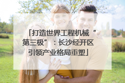 打造世界工程机械“第三极”：长沙经开区引领产业格局重塑
