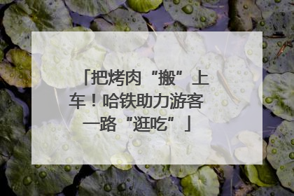 把烤肉“搬”上车！哈铁助力游客一路“逛吃”