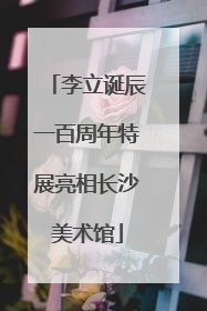 李立诞辰一百周年特展亮相长沙美术馆