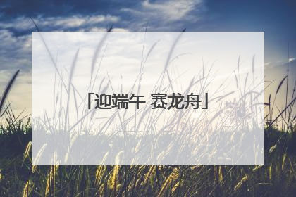 迎端午 赛龙舟