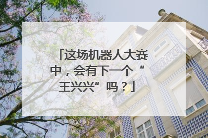 这场机器人大赛中，会有下一个“王兴兴”吗？