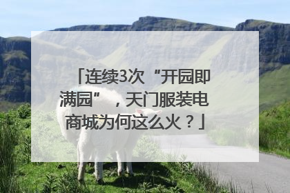 连续3次“开园即满园”，天门服装电商城为何这么火？